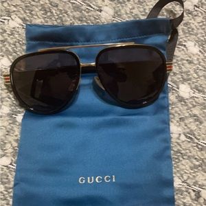 Aviator Gucci unisex sunglasses